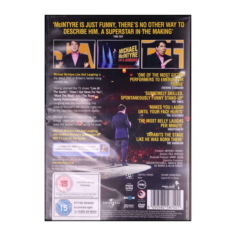 Michael Mcintyre: Live & Laughing