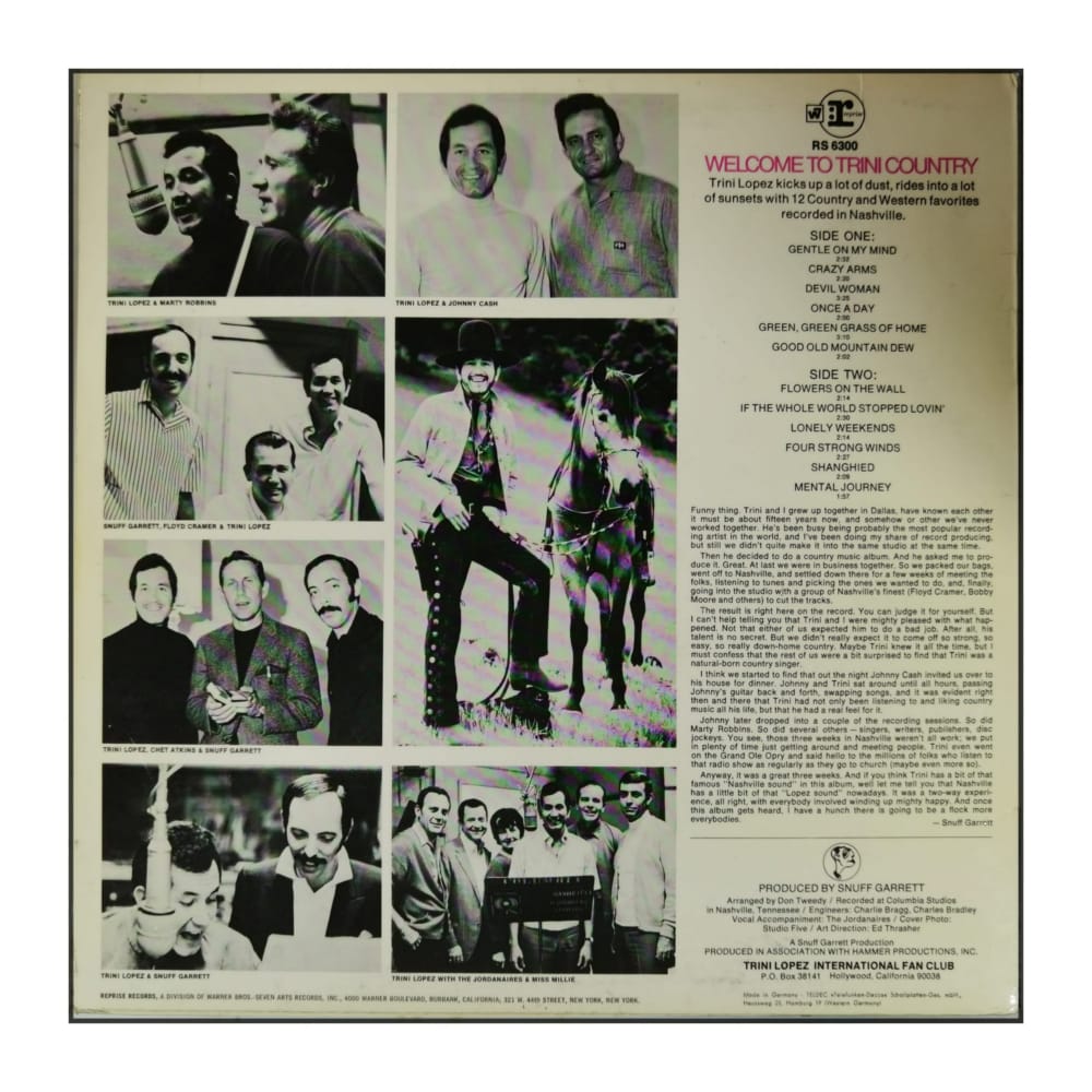 Trini Lopez: Welcome To Trini Country