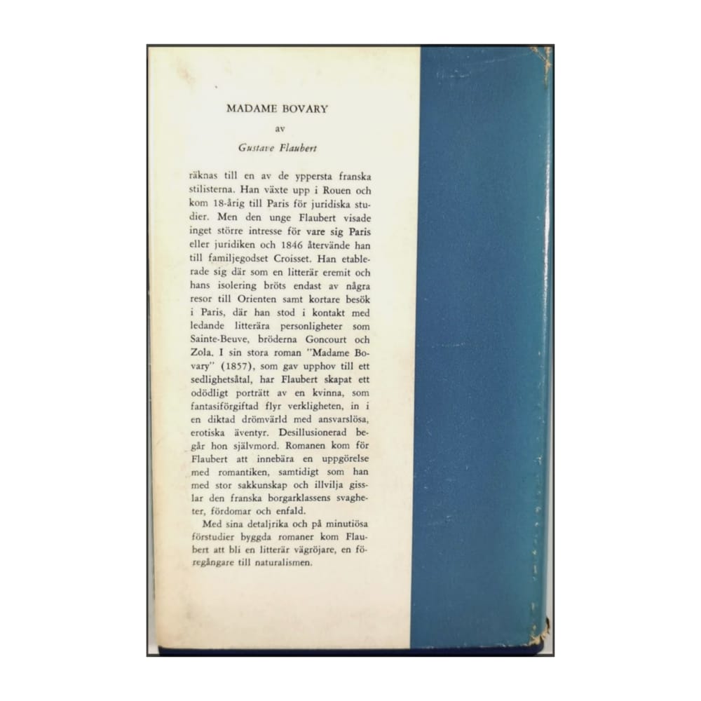 Gustave Flaubert: Madame Bovary