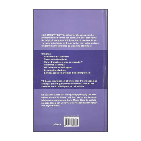 Anne-Marie Olsen & Ea Suzanne Akasha: Har Du Sovit Gott?