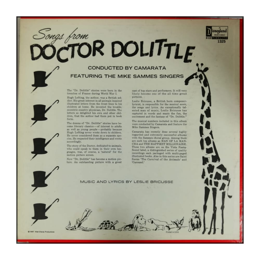 Dr. Dolittle: Songs From Doctor Dolittle
