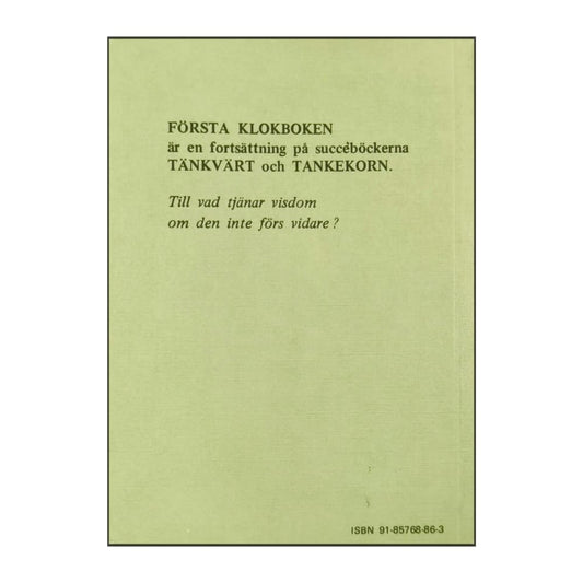 Gunnel Swärd & Kjell Swärd: Klokboken