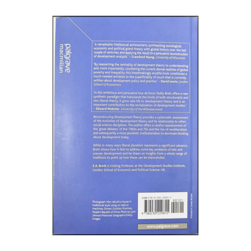E. A. Brett: Reconstructing Development Theory
