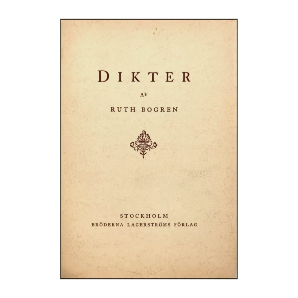 Ruth Borgen: Dikter