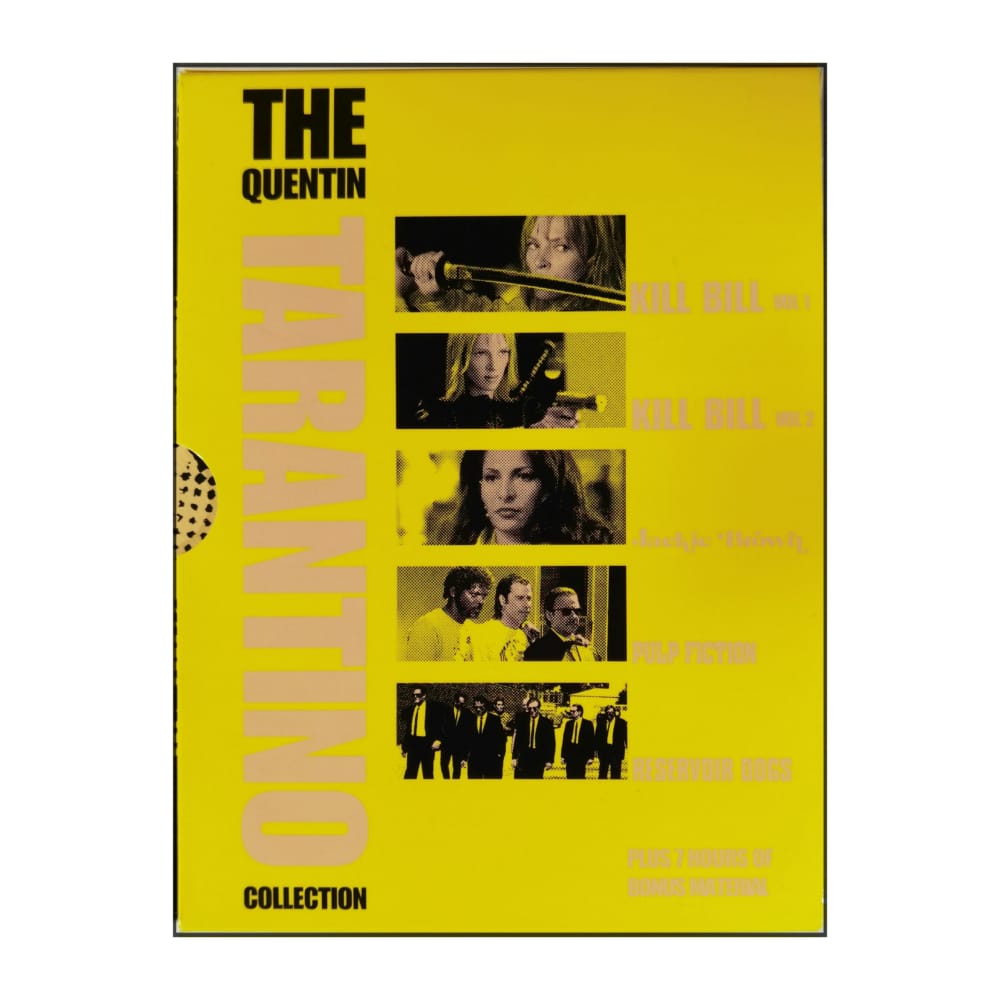 Quentin Tarantino: Kill Bill 1-2 + Jackie Brown + Pulp Fiction + Reservoir Dogs