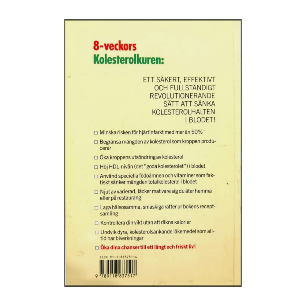 Robert E. Kowalski: 8 Veckors Kolesterolkuren