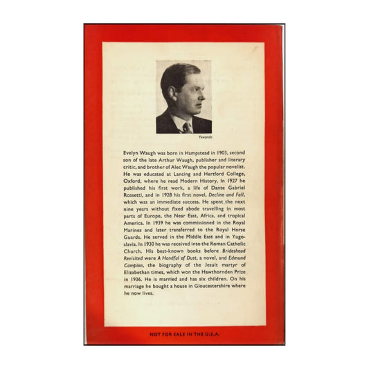 Evelyn Waugh: Vile Bodies