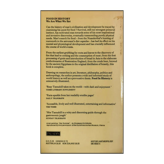 Reay Tannahil: Food In History