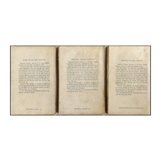 Arthur Conan Doyle: Sherlock Holmes Äventyr 1-3