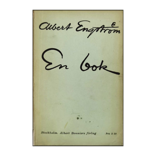 Albert Engström: En Bok
