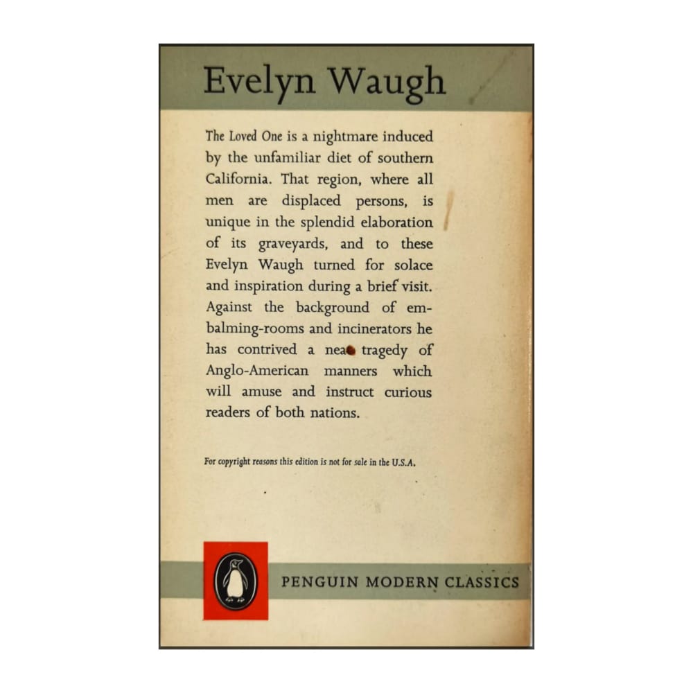 Evelyn Waugh: The Loved One
