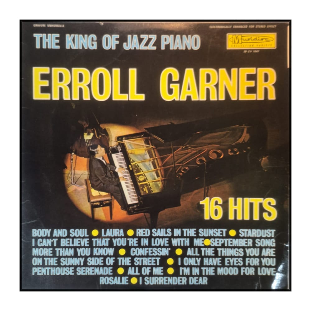 Erroll Garner: The King Of Jazz Piano - 16 Hits