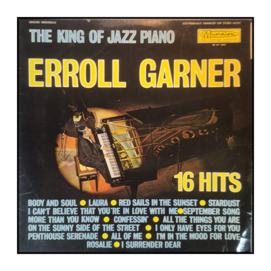 Erroll Garner: The King Of Jazz Piano - 16 Hits