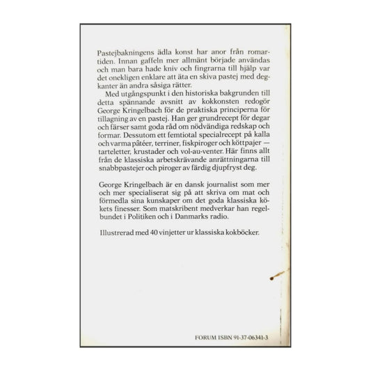 George Kringelbach: Pastejboken - En Bok Om Mat Från Forum