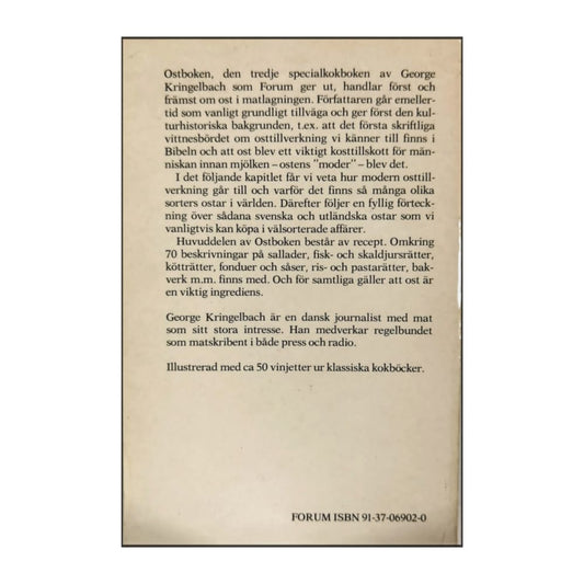 George Kringelbach: Ostboken - En Bok Om Mat Från Forum