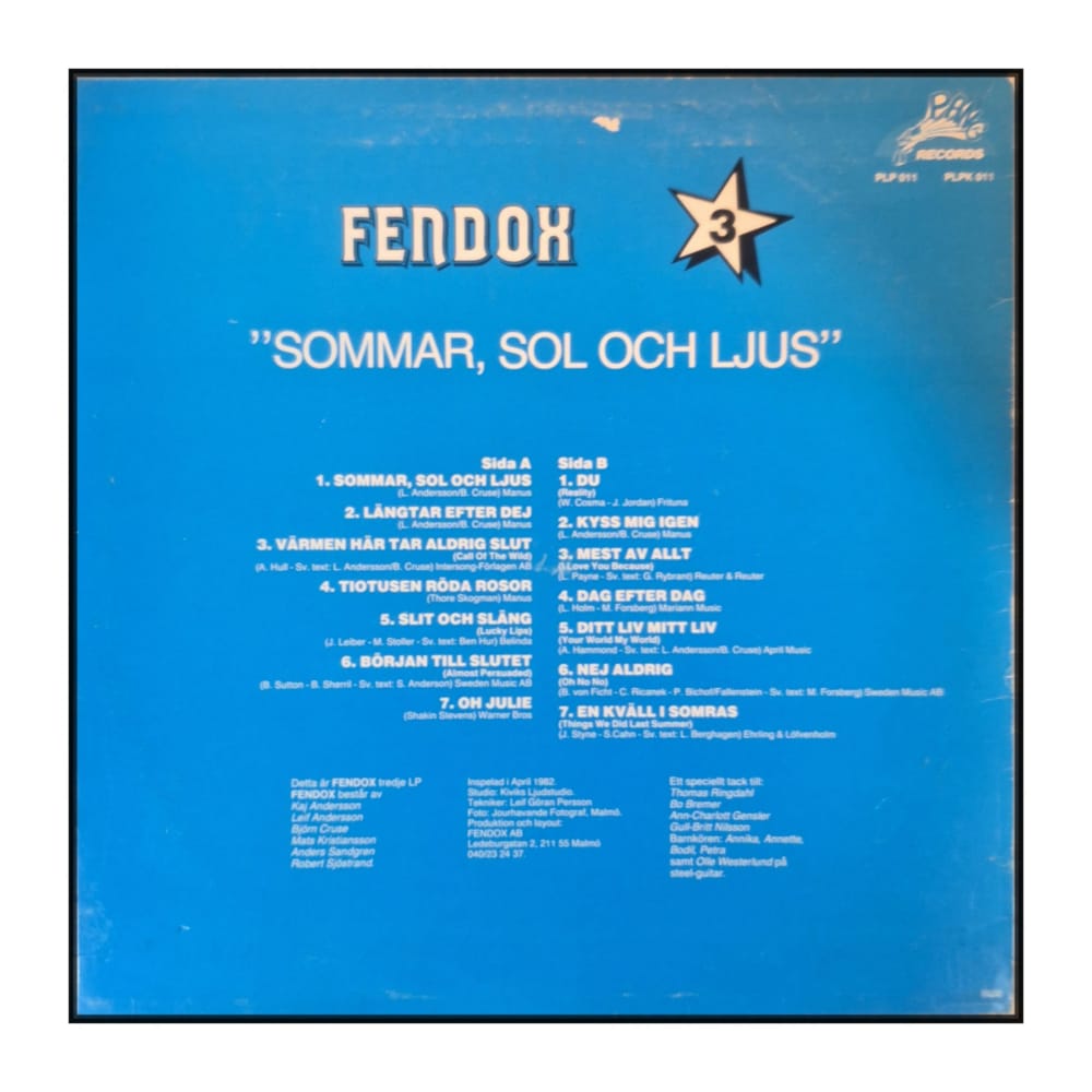 Fendox 3: Sommar Sol Och Tjej-Jus