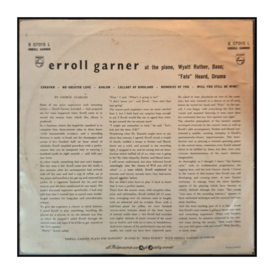 Erroll Garner: At The Piano
