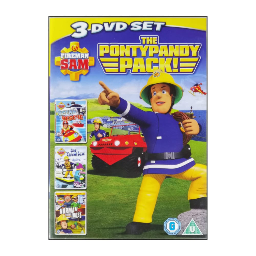 Fireman Sam: The Pontypandy Pack: Ocean Rescue + Thin Ice + Norman On The Loose