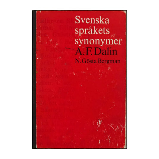 A. F. Dalin: Svenska Språkets Synonymer