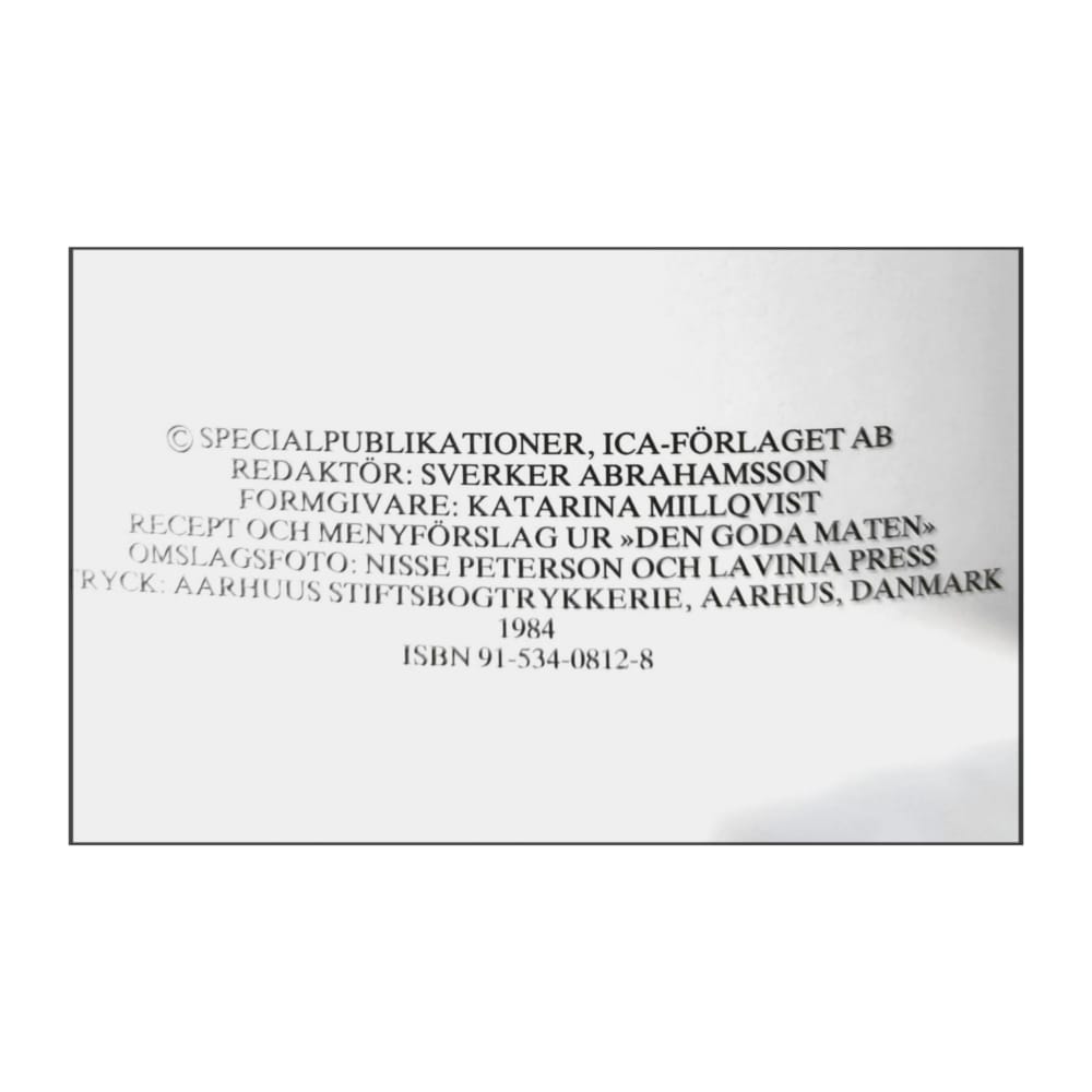 Mat & Fest I Glada Vänners Lag