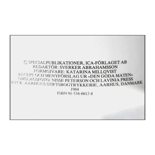 Mat & Fest I Glada Vänners Lag