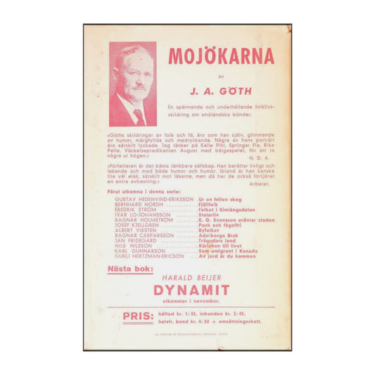 Johan Alfred Goth: Mo Jökarna