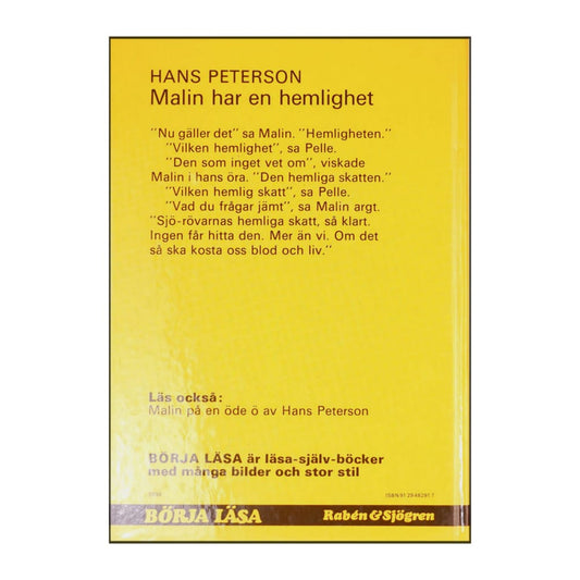Hans Persson: Malin Har En Hemlighet