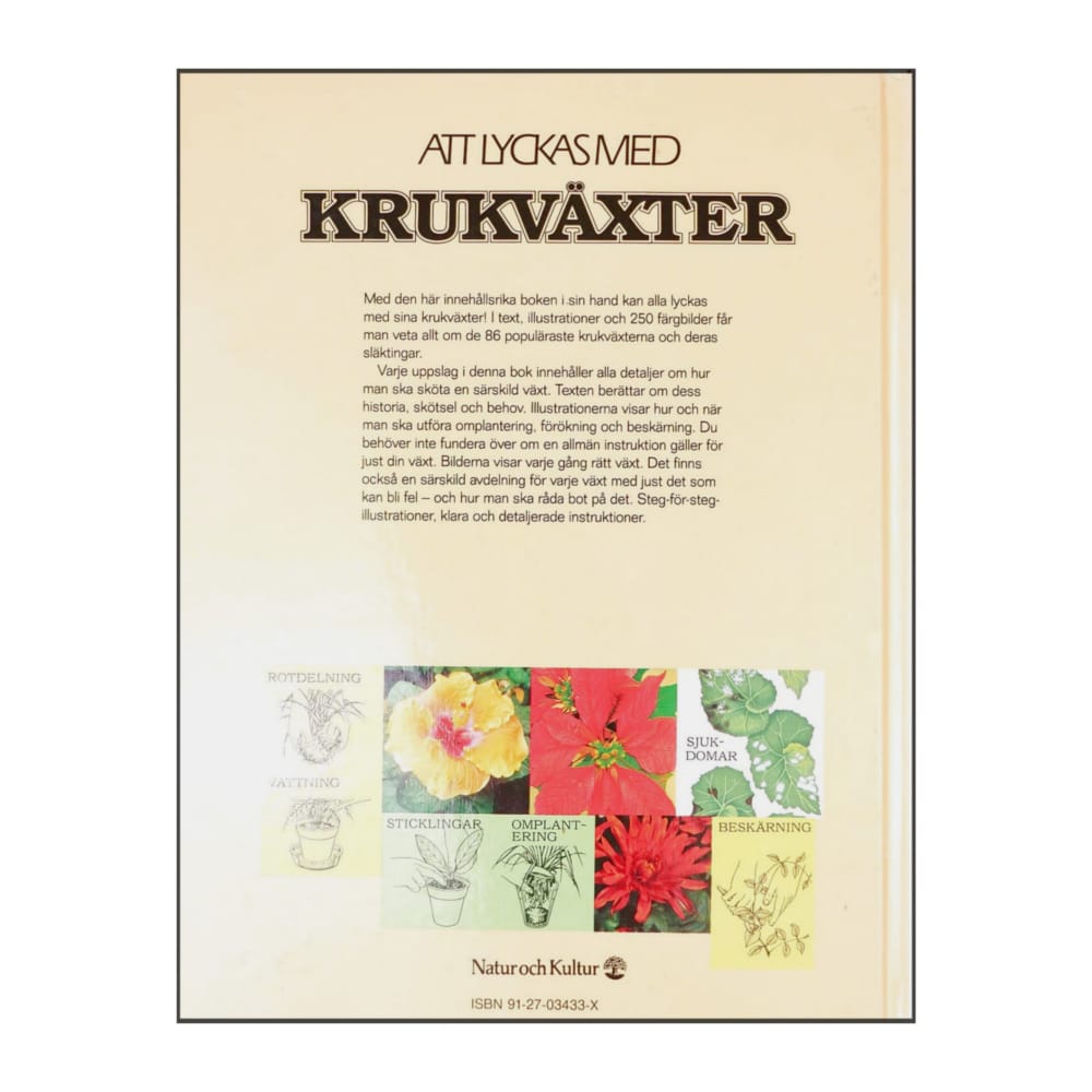 David Longman: Att Lyckas Med Krukväxter