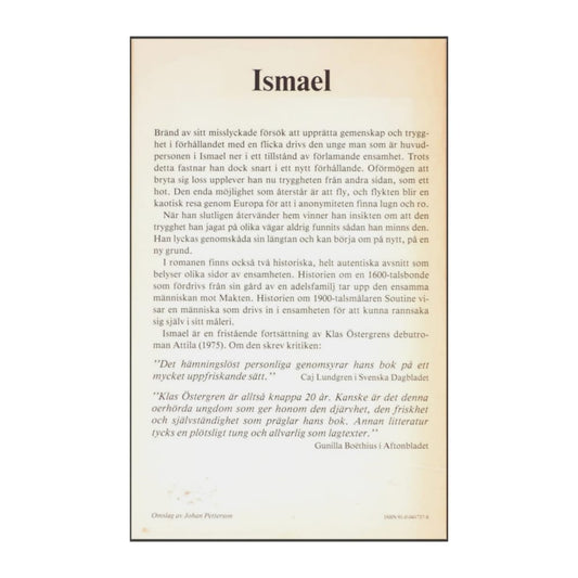 Klas Östergren: Ismael