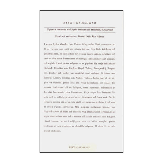 Anton Tjechov: Modersmålsläraren