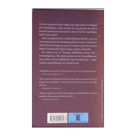 Theodor Kallifatides: Ett Enkelt Brott