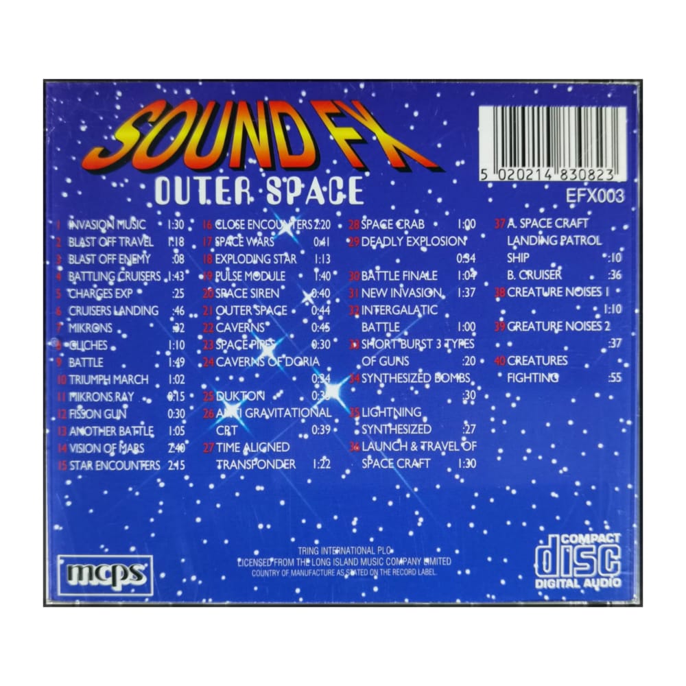Outer Space Sound Fx