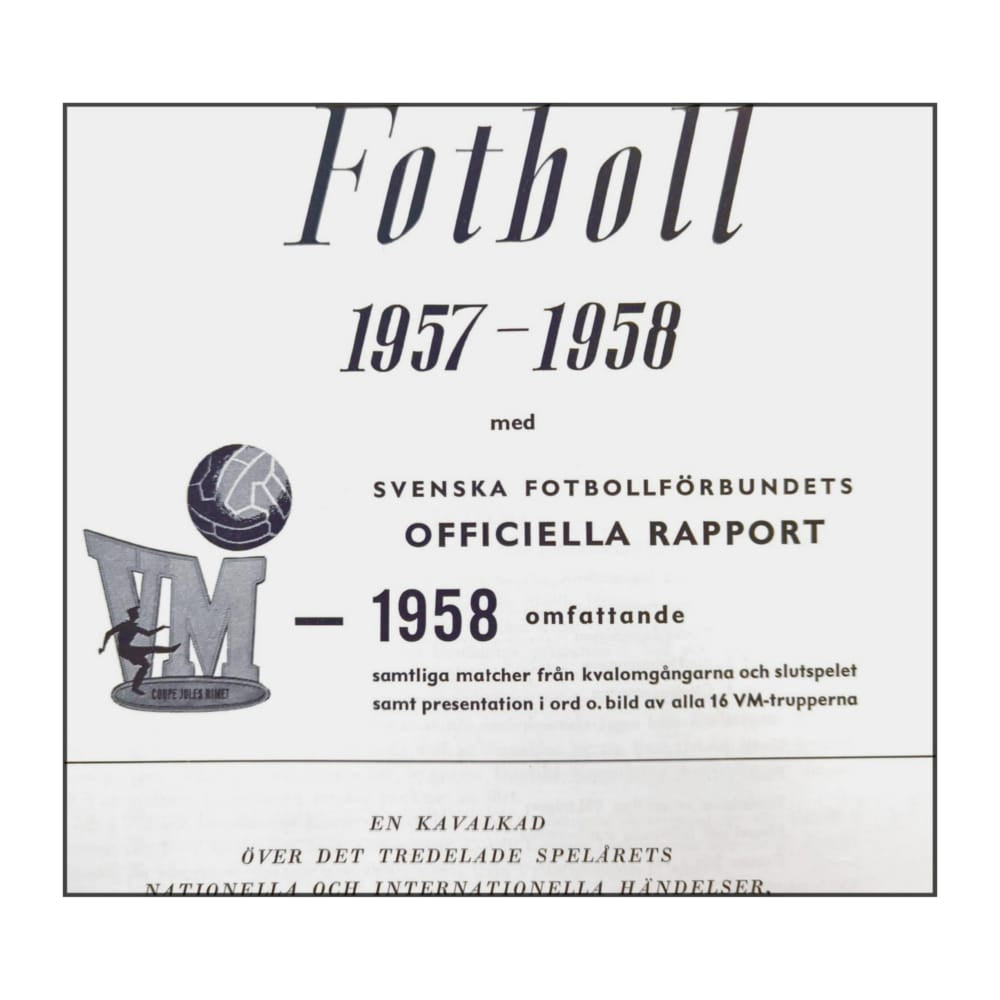 Fotboll 1957-1958