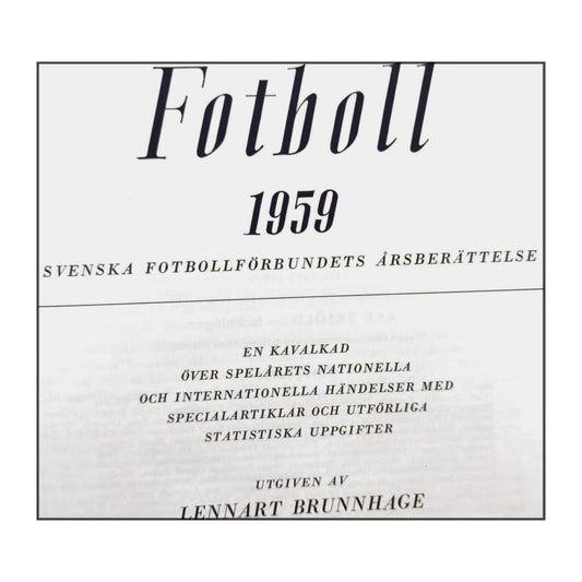 Fotboll 1959