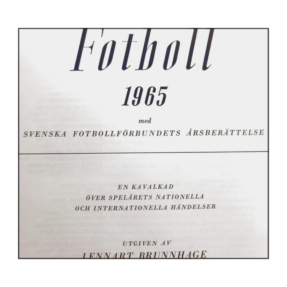 Fotboll 1965