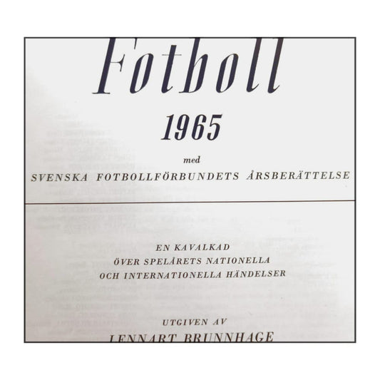 Fotboll 1965