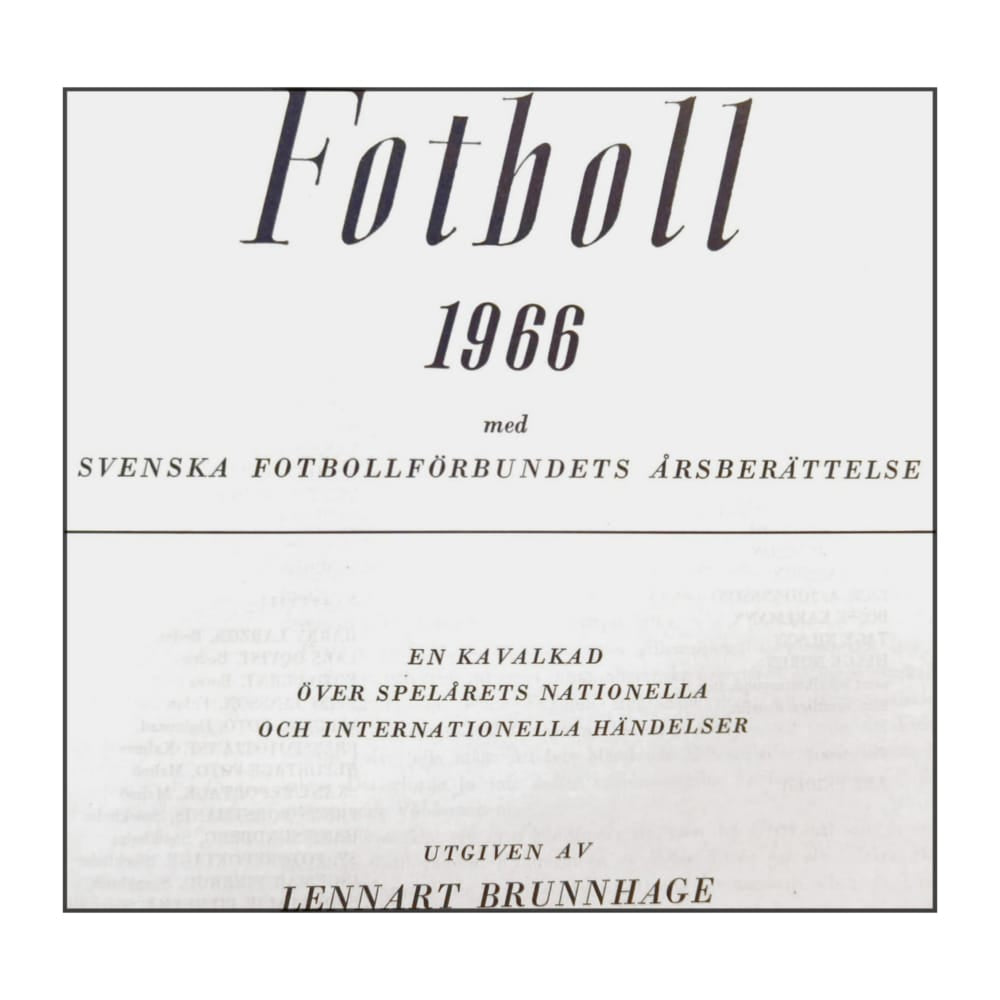 Fotboll 1966