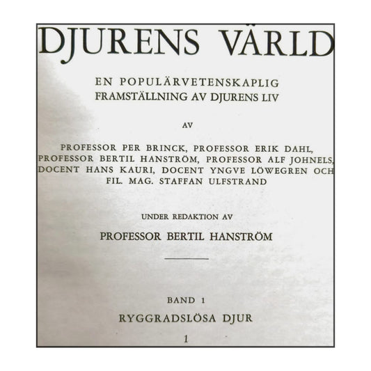 Djurens Värld 1