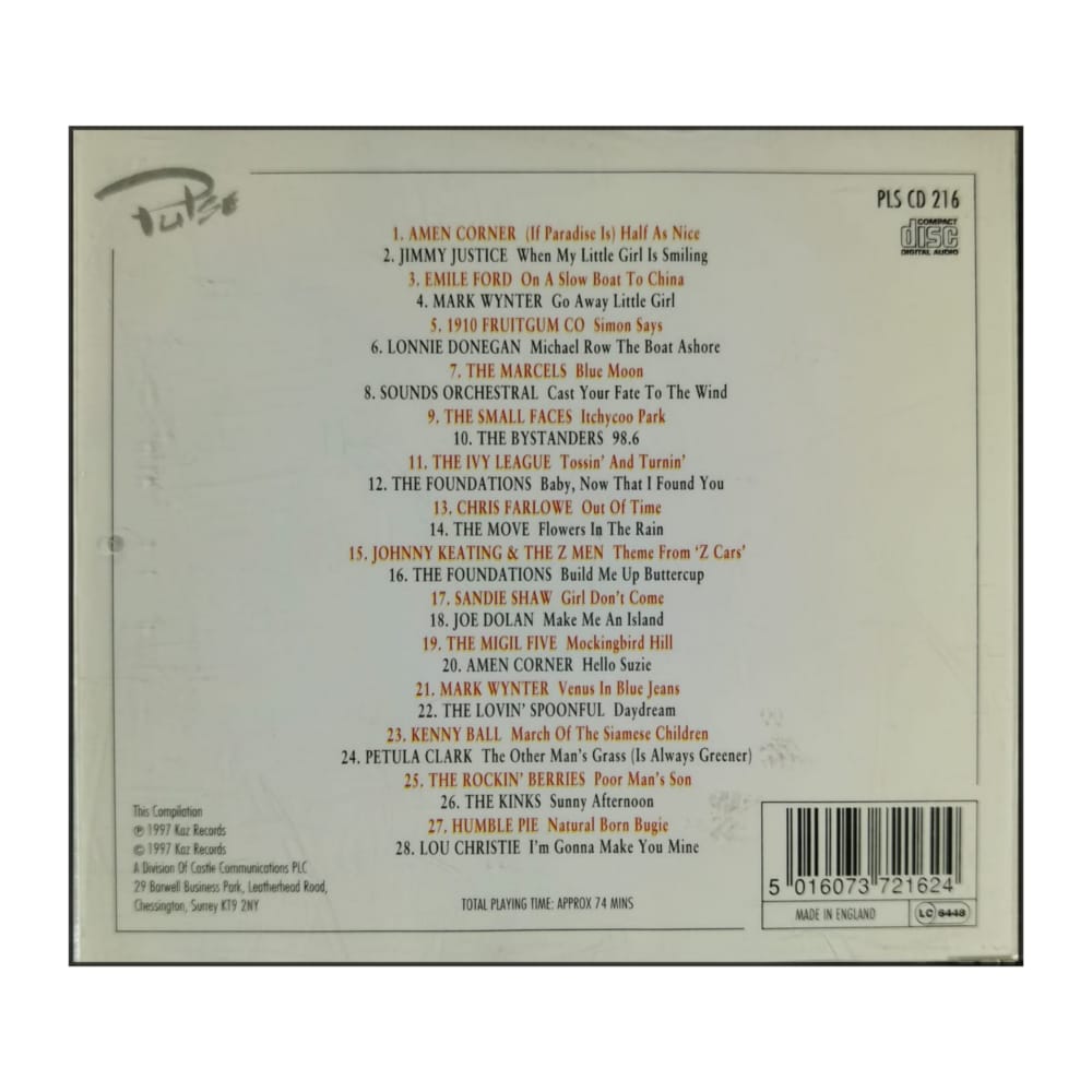 Top Ten Hits Of The 60S V1