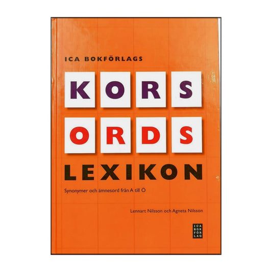 Agenta Nilsson & Lennart Nilsson: Korsordslexikon