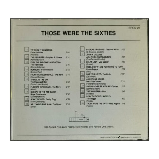 Those Were The Sixties
