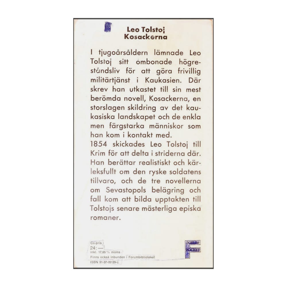 Leo Tolstoj: Kosackerna