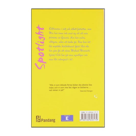 Meg Cabot: En Prinsessas Dagbok 2 Spotlight