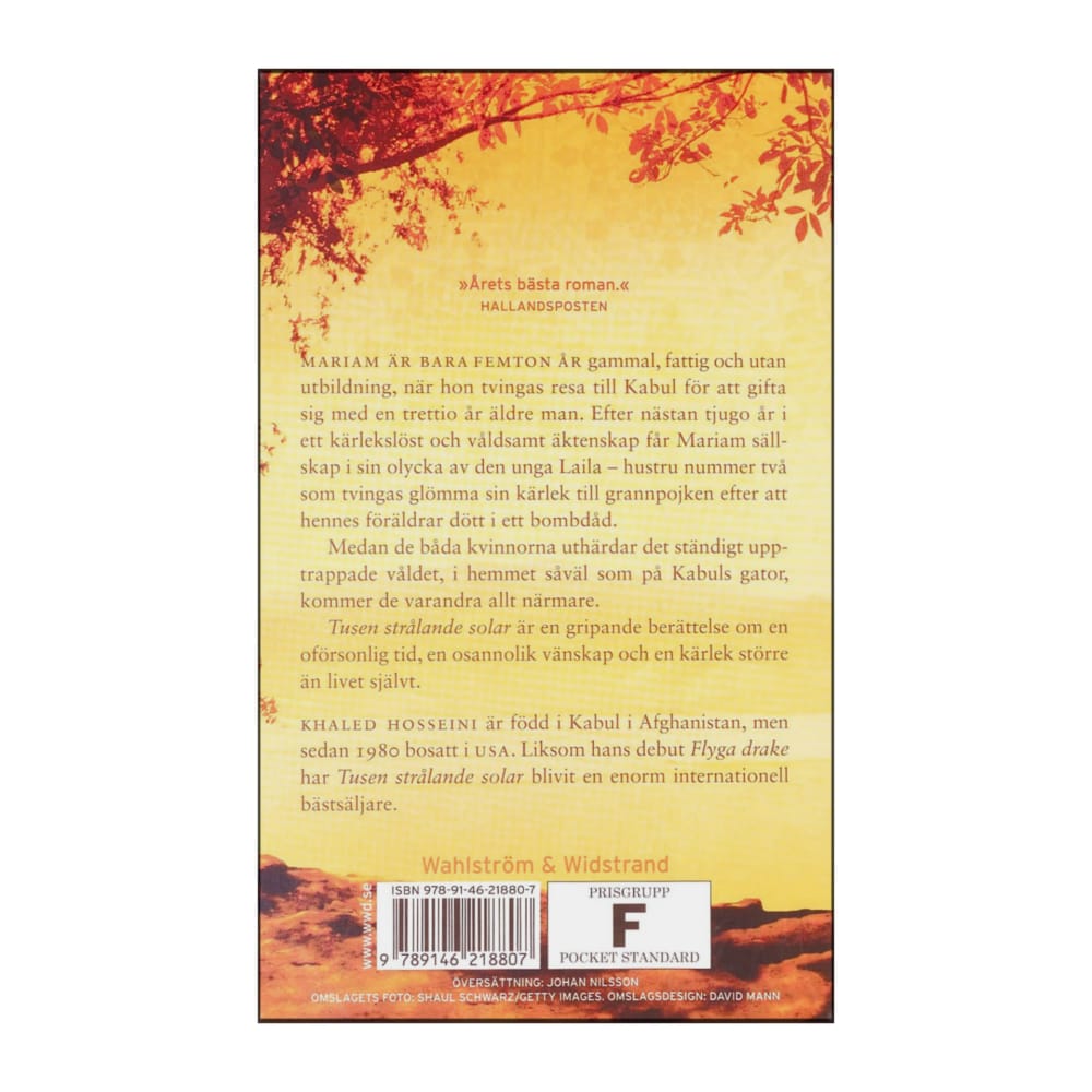 Khaled Hosseini: Tusen Strålande Solar