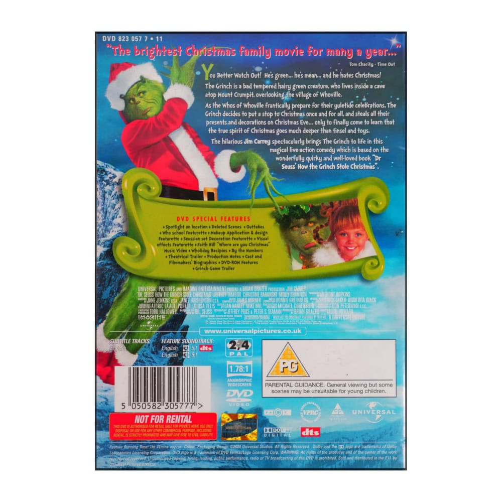 The Grinch: How The Grinch Stole Christmas