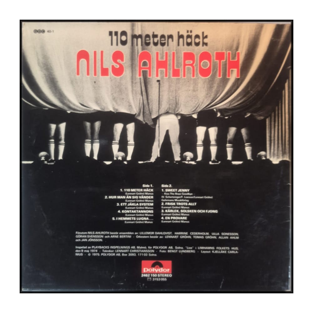 Nils Ahlroth: 110 Meter Häck