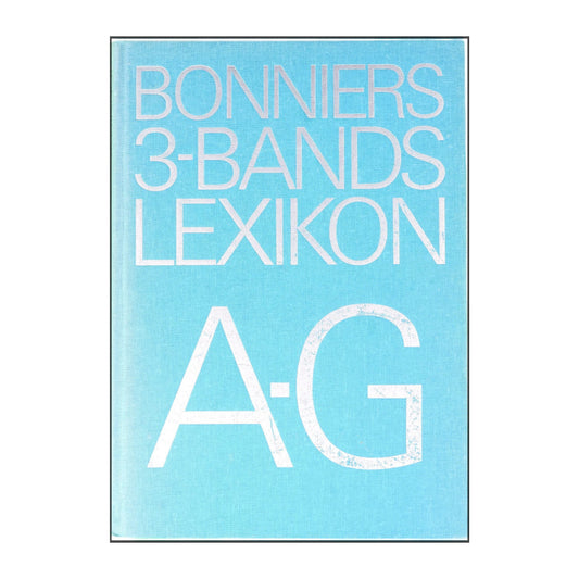 Bonniers 3-Bands Lexikon: A-G