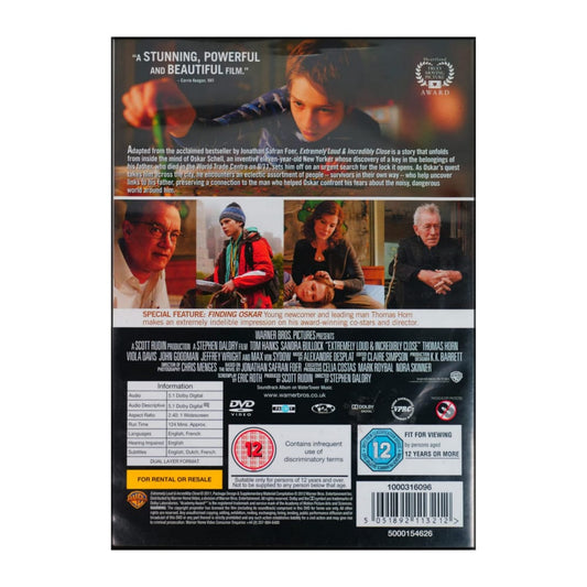 Extremely Loud Incredibly Close
