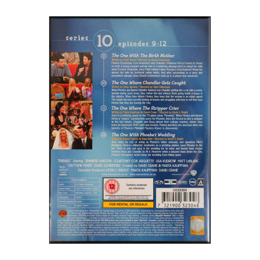 Friends: Series 10 Episodes 9-12