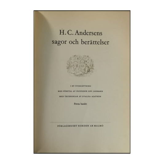 H. C. Andersens Sagor Och Berättelser